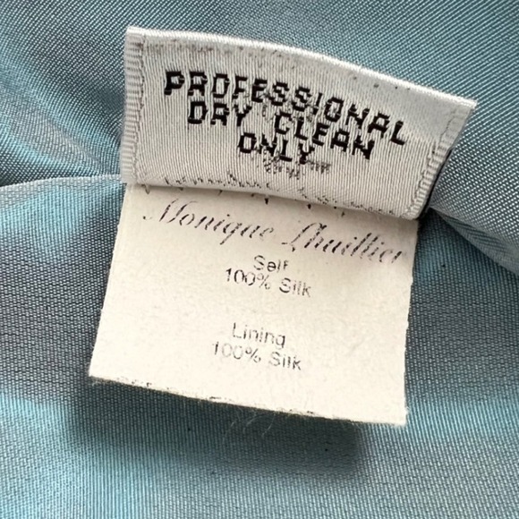 Monique Lhuillier  Strapless Party Dress Ruched Bodice Bubble Hem Cocktail Dress - Picture 7 of 9